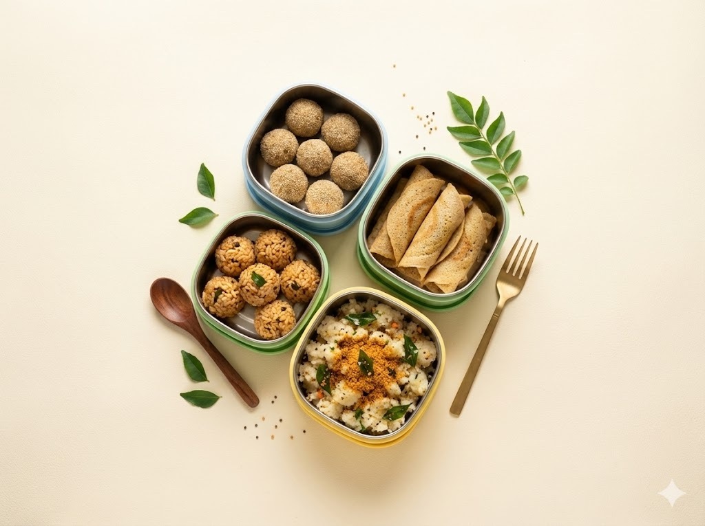 Healthy School Tiffin Ideas Using Millet-Based Foods