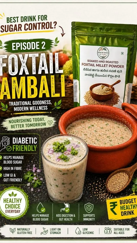 Foxtail Millet Ambali breakfast series episode cover