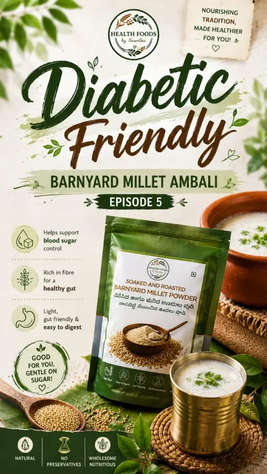 Barnyard Millet Ambali breakfast series episode cover