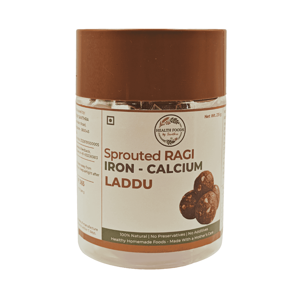 Sprouted Ragi Laddu