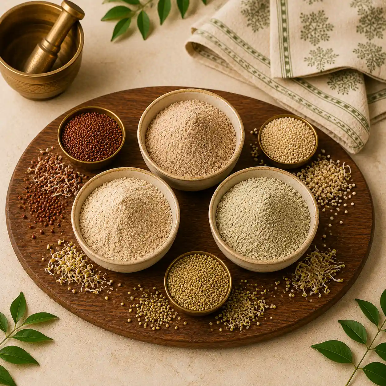 Sprouted Millet Powders